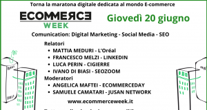 Ecommerce Week - comunicazione, social media, Linkedin, SEO