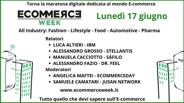 Ecommerce Week - formazione gratuita su ecommerce